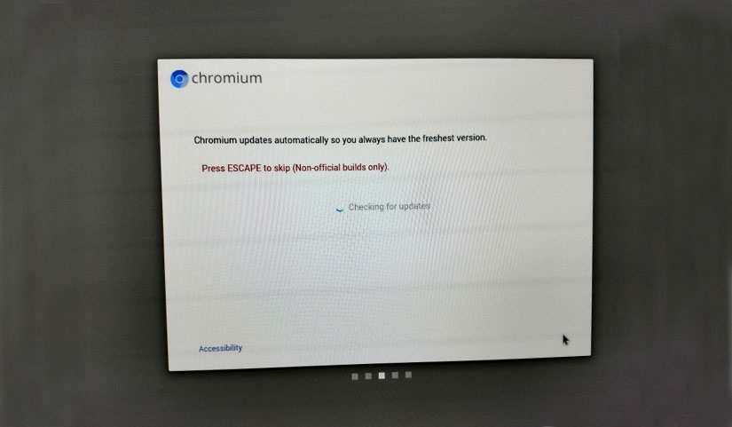 Raspberry не открывается chromium